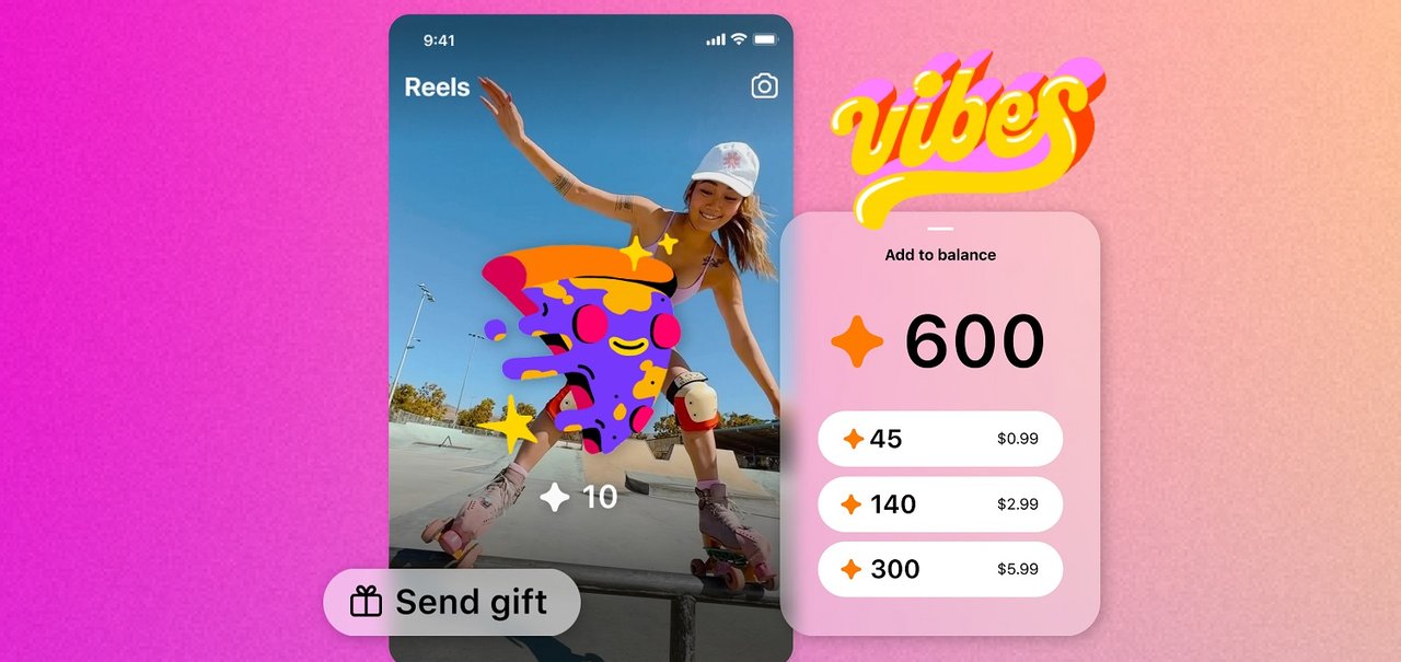 Instagram amplia recurso 'Gifts' para criadores de conteúdos