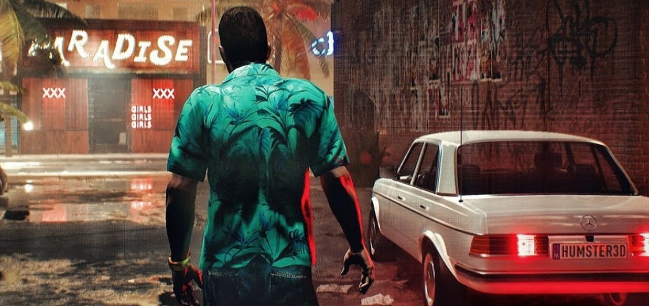 GTA Vice City volta à vida: intro é refeita na Unreal 5 com visual realista