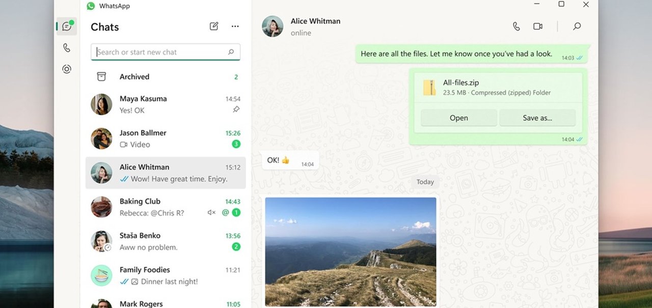 WhatsApp ganha novo app para PC que é mais rápido que a versão Web