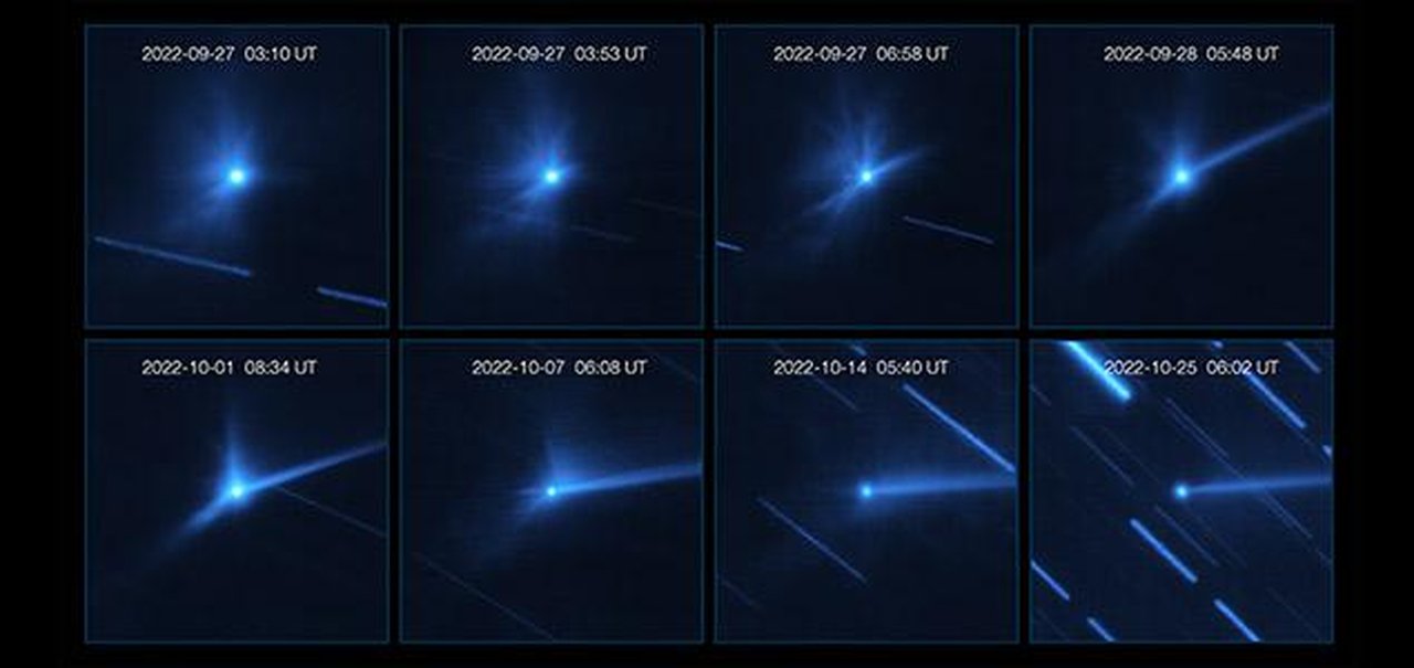 Duas pesquisas revelam resultados de missão da NASA que desviou asteroide