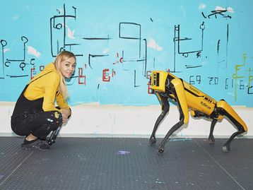 Cães-robôs da Boston Dynamics vão virar pintores em exposição na Austrália