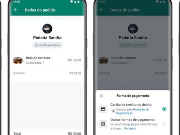 WhatsApp recebe pagamentos por produtos e serviços no app