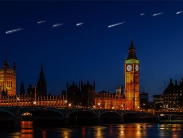 Startup japonesa quer vender chuvas de meteoros artificiais