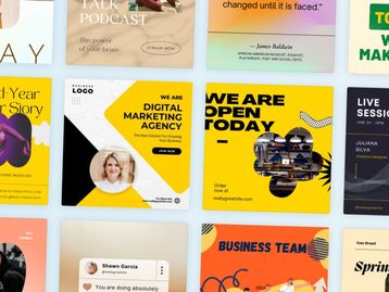 Como organizar o feed do Instagram no Canva?
