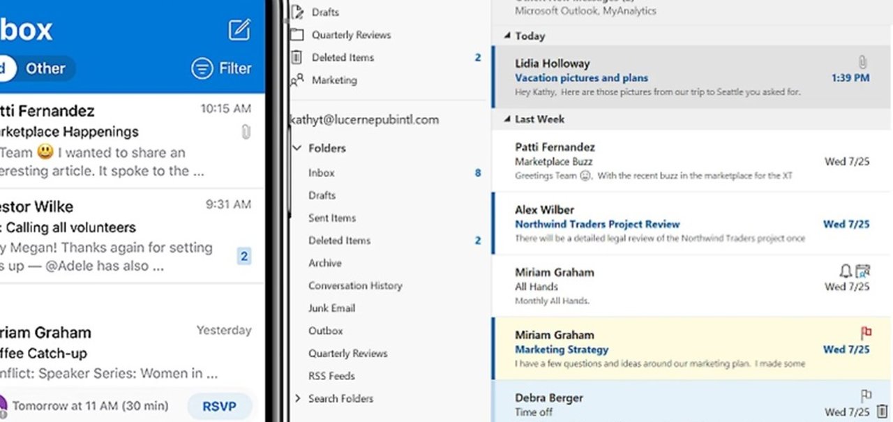 Microsoft Outlook e Hotmail sofrem com instabilidade pelo 2º dia seguido