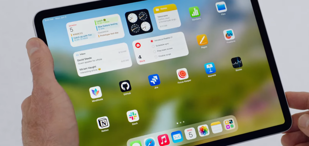 iPadOS 17 traz novos widgets, mais personalização e o app Saúde