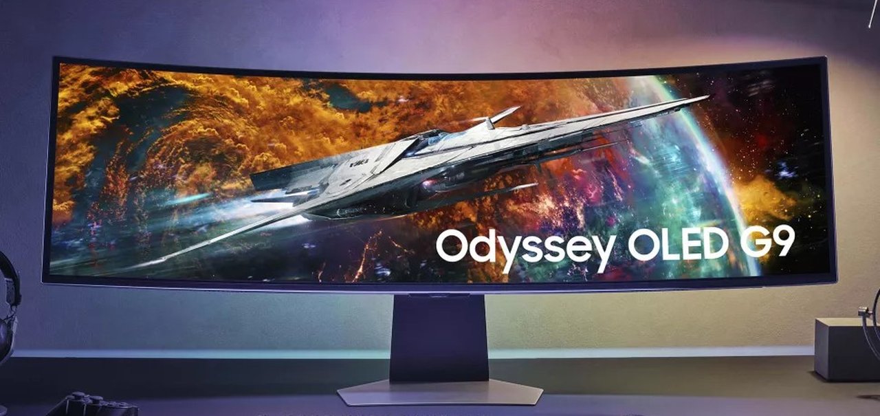 Samsung inicia pré-venda do monitor Odyssey OLED G9