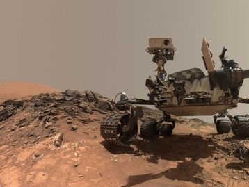 NASA divulga 'cartão postal marciano' feito pelo rover Curiosity