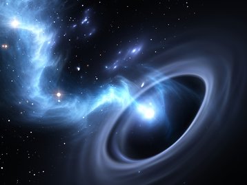 Cientistas detectaram 'som do eco' de um buraco negro supermassivo: ouça!