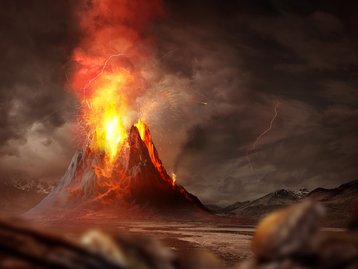 Erupção de vulcão em Tonga bateu recorde em fúria de relâmpagos 