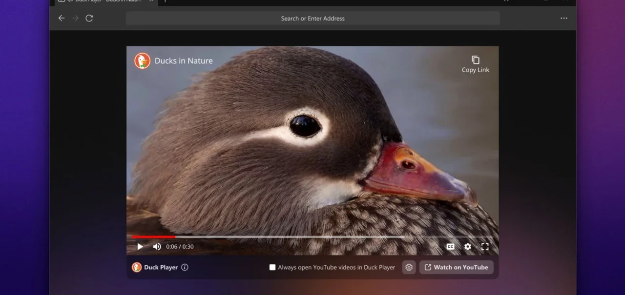 DuckDuckGo lança navegador que remove anúncios do YouTube