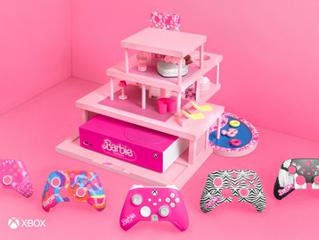 Microsoft revela Xbox Series S da Barbie com casa de boneca
