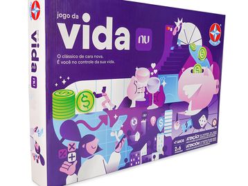 Nubank e Estrela relançam o clássico Jogo da Vida com foco em educação