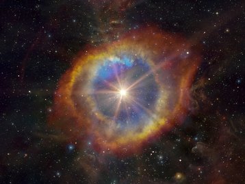 James Webb detecta poeira cósmica em duas supernovas na Galáxia dos Fogos de Artifício