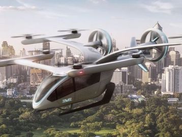 Carro voador eVTOL deve ser fabricado no Brasil até 2026