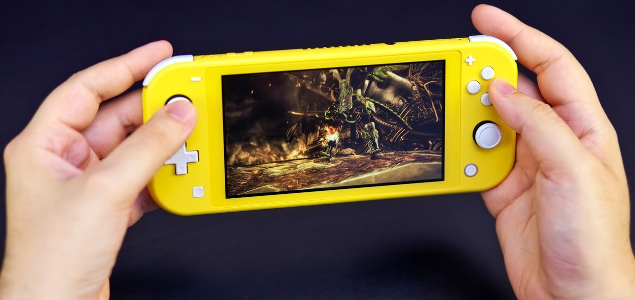 O Nintendo Switch Lite tem todos os jogos da versão mais cara?