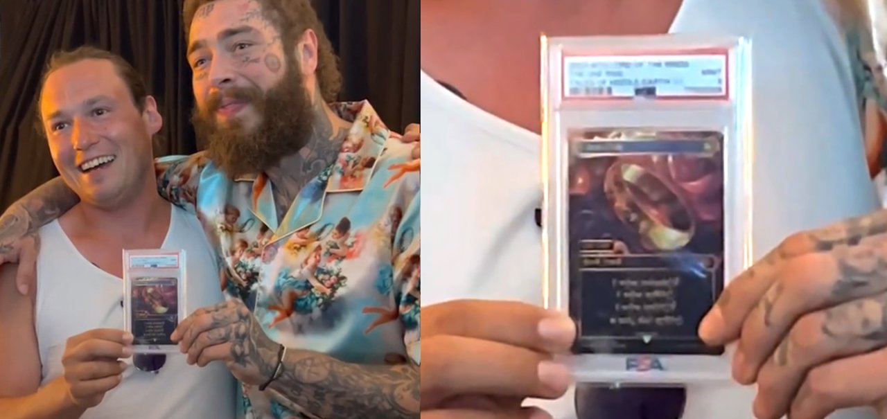 Magic: Post Malone adquire carta rara avaliada em US$ 2 milhões