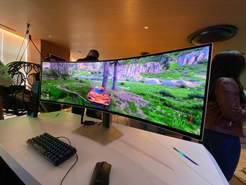 Samsung lança monitor curvo Odyssey OLED G9 de 49' no Brasil com preço alto