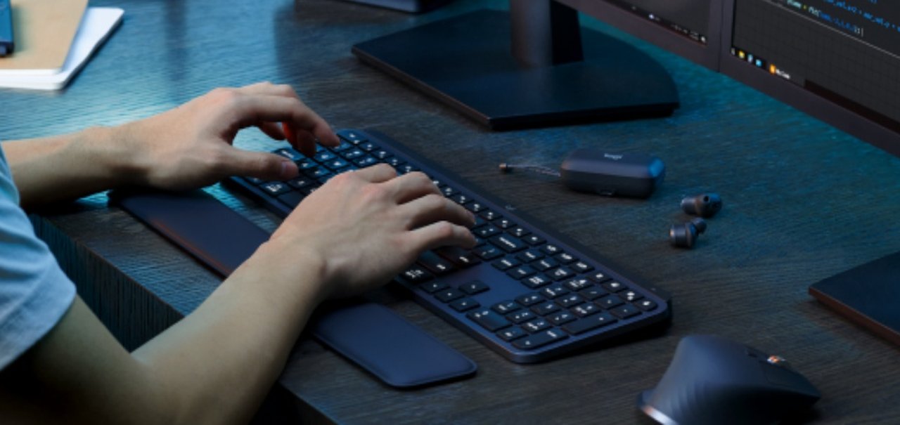 Logitech lança novos mouse e teclado da linha MX no Brasil