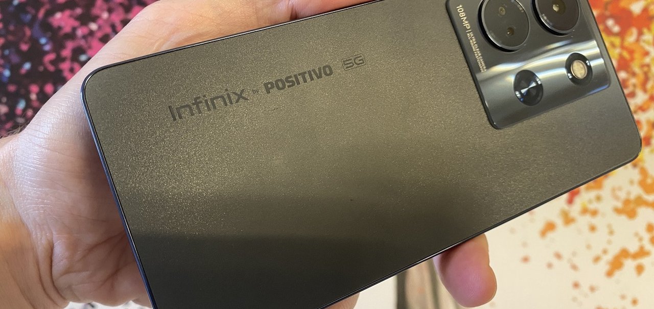 Infinix Note 30 5G é o grande lançamento de smartphone da Positivo em 2023