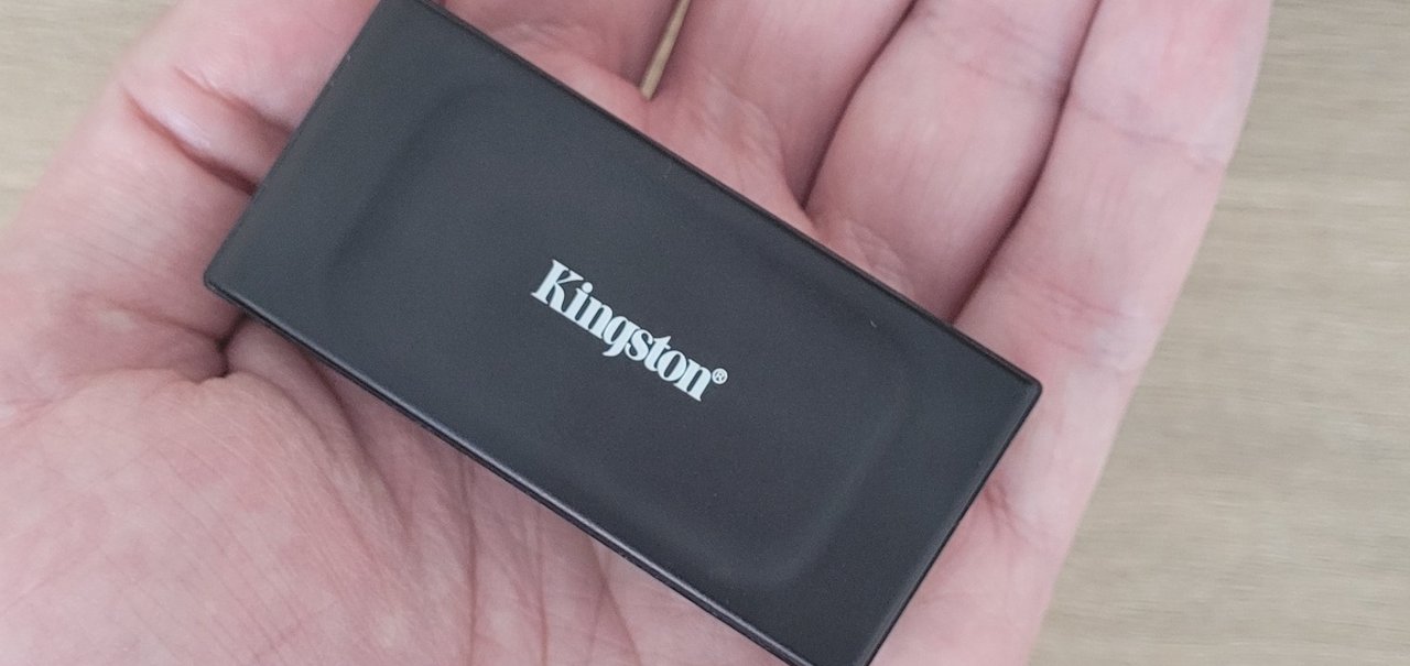 Kingston lança SSD externo de 2 TB que pesa 29 g e tem 6 cm