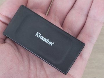 Kingston lança SSD externo de 2 TB que pesa 29 g e tem 6 cm