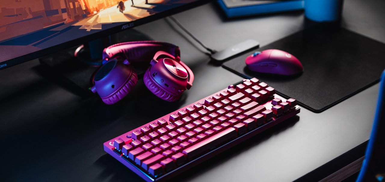 Logitech lança o teclado G Pro X TKL Lightspeed e mouse G Pro X Superlight 2