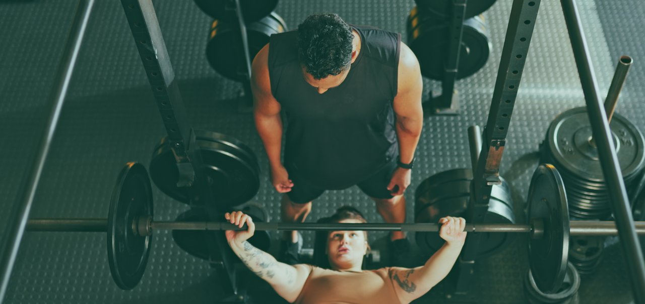 A ciência em cada passo seu na academia