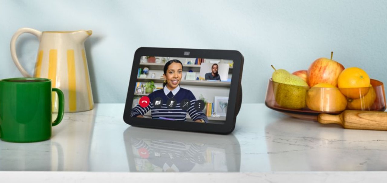 Amazon anuncia Echo Show 8 com novo design e som espacial