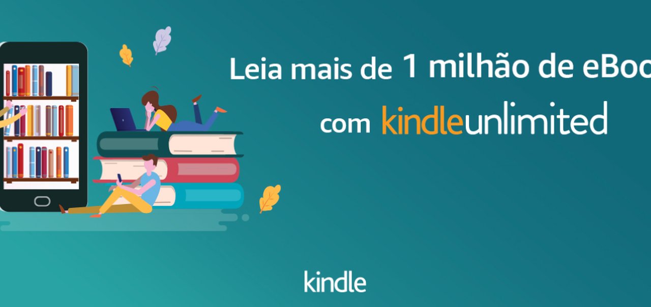 Oferta do Mega Prime Amazon: 2 meses de Kindle Unlimited grátis