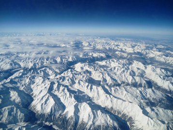 Veja 120 mil anos de mudanças na cobertura de gelo nos Alpes
