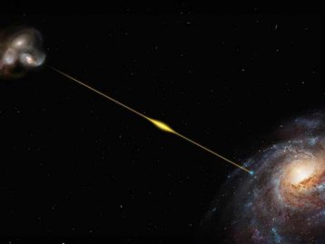 Astrônomos detectam ondas de rádio antigas de 8 bilhões de anos em explosão cósmica
