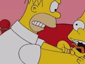 Os Simpsons: desenho explica porque Homer parou de estrangular Bart