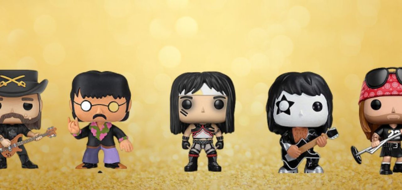 Funko Pop! Rocks em oferta: Axl Rose, Freddie Mercury, Post Malone e mais com até 41% de desconto