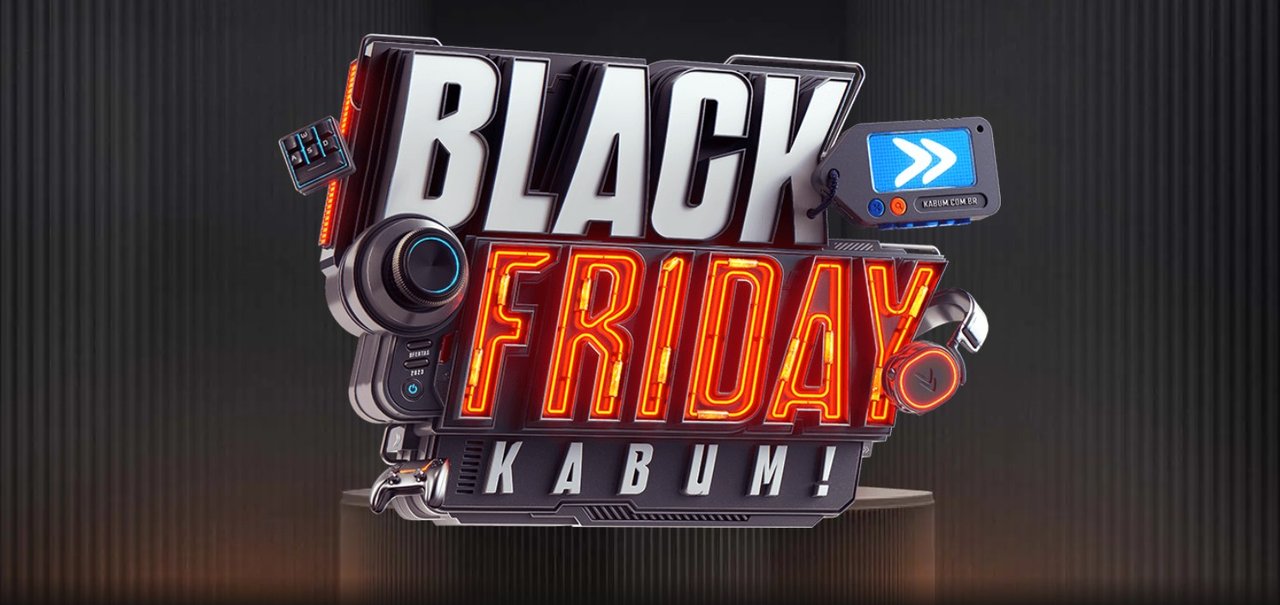 Black Friday KaBuM!: mais de 500 ofertas com até 80% de desconto