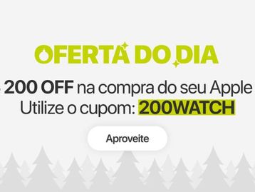 Oportunidade: Smartwatch Apple Watch SE com cupom de R$ 200 de desconto na iPlace