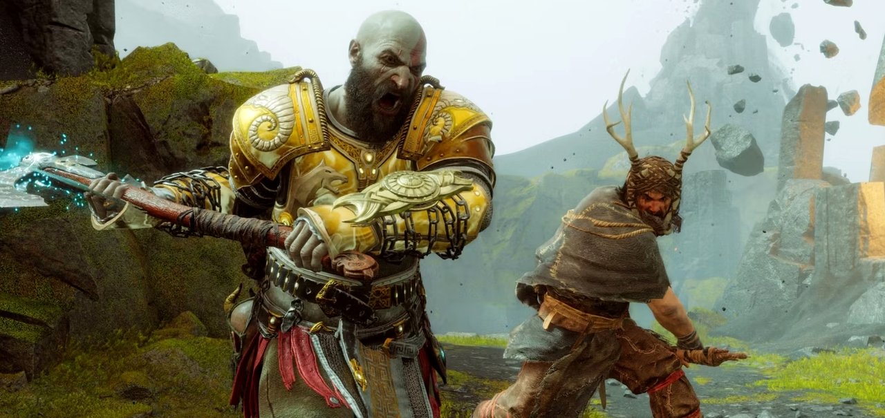 God of War Ragnarok Valhalla traz arma clássica e diversos easter eggs