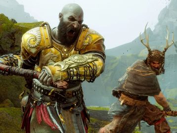 God of War Ragnarok Valhalla traz arma clássica e diversos easter eggs