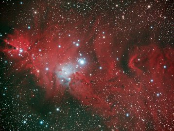 NASA apresenta imagem espacial com ‘árvore de natal cósmica’; confira!