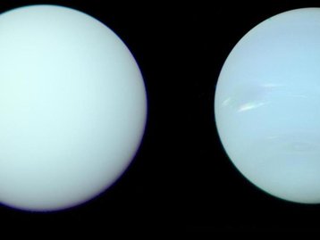Urano e Netuno: estudo revela as 'cores reais' dos dois planetas