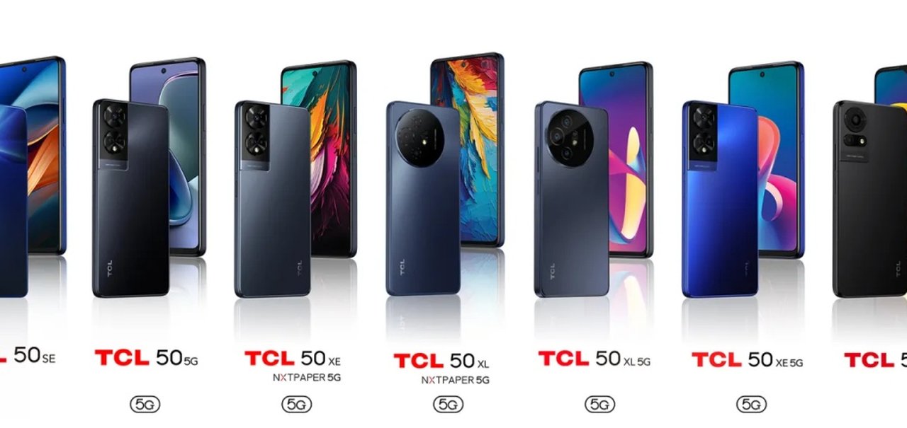 CES 2024: TCL apresenta 7 novos celulares e mais novidades