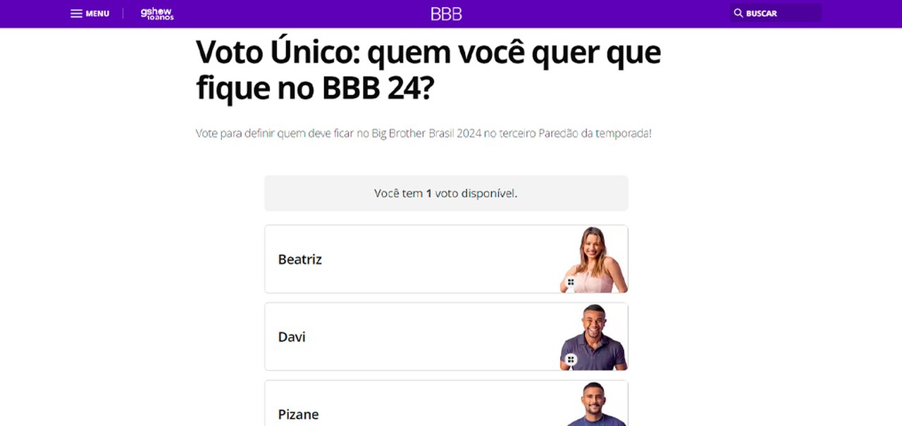 É seguro colocar o seu CPF na hora de votar no BBB24?