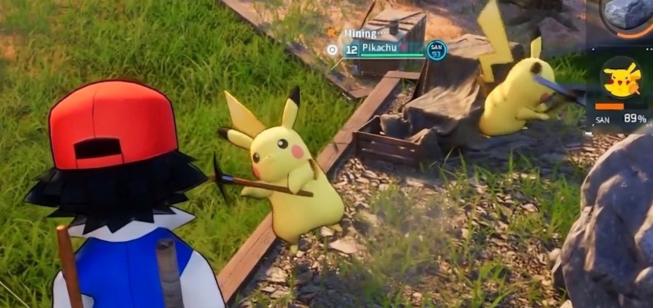 Pal e Pika pra todo lado! Palworld tem mod de Pokémon com Ash e Pikachu