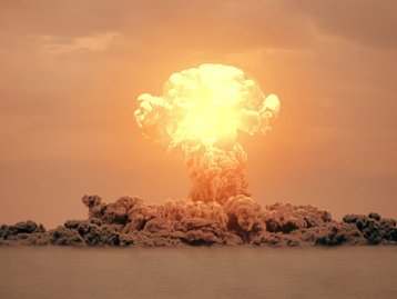 Uma bomba atômica é capaz de ‘queimar’ a atmosfera da Terra?