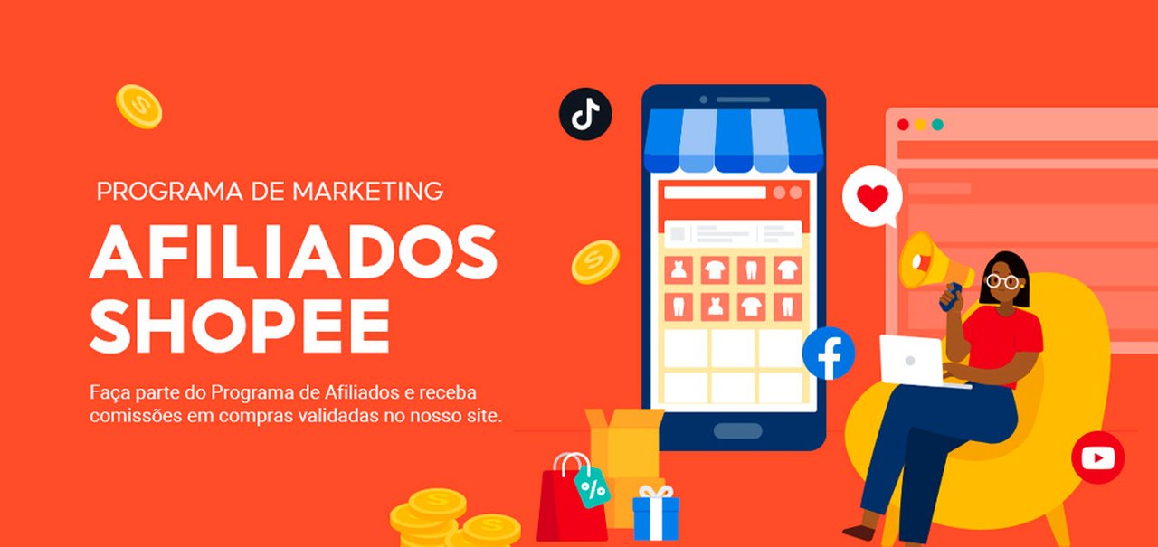 Programa de afiliados: como trabalhar na Shopee?