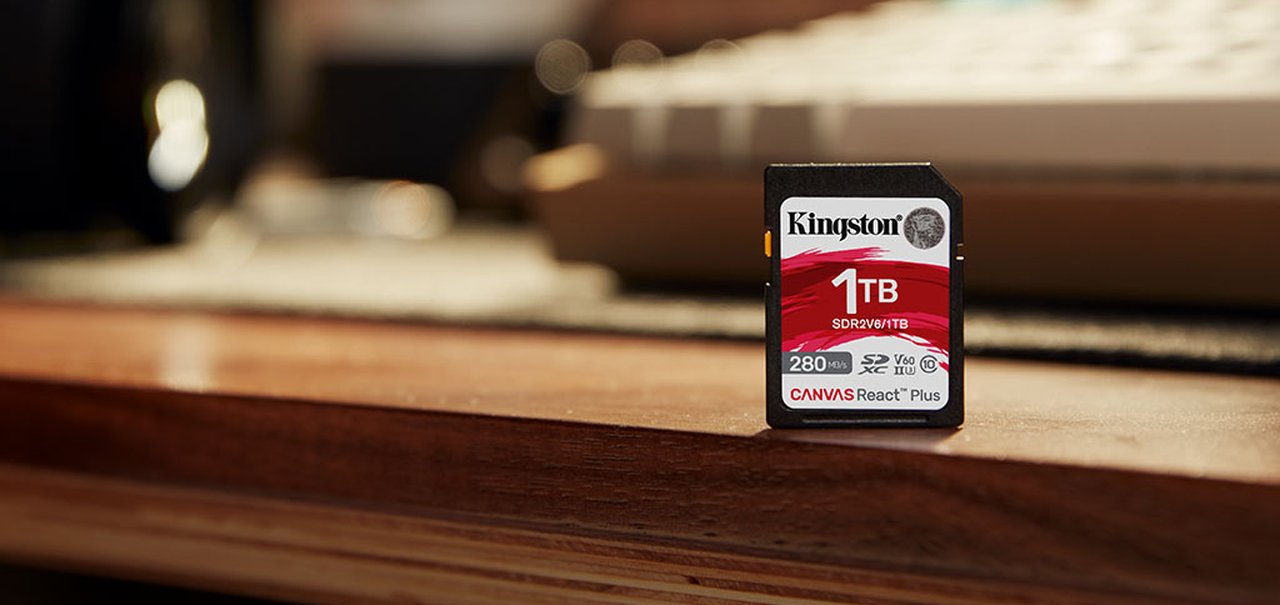 Kingston lança novos cartões SD de alta velocidade com até 1 TB