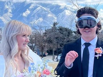 Homem se casa usando um Apple Vision Pro: “vai ser incrível mostrar o vídeo aos nossos filhos”