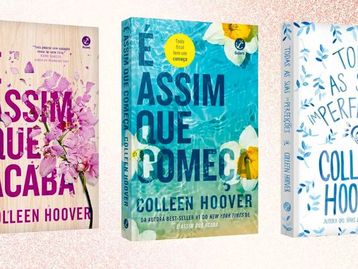 É Assim Que Acaba e outros livros de Collen Hoover com até 58% de desconto na Amazon