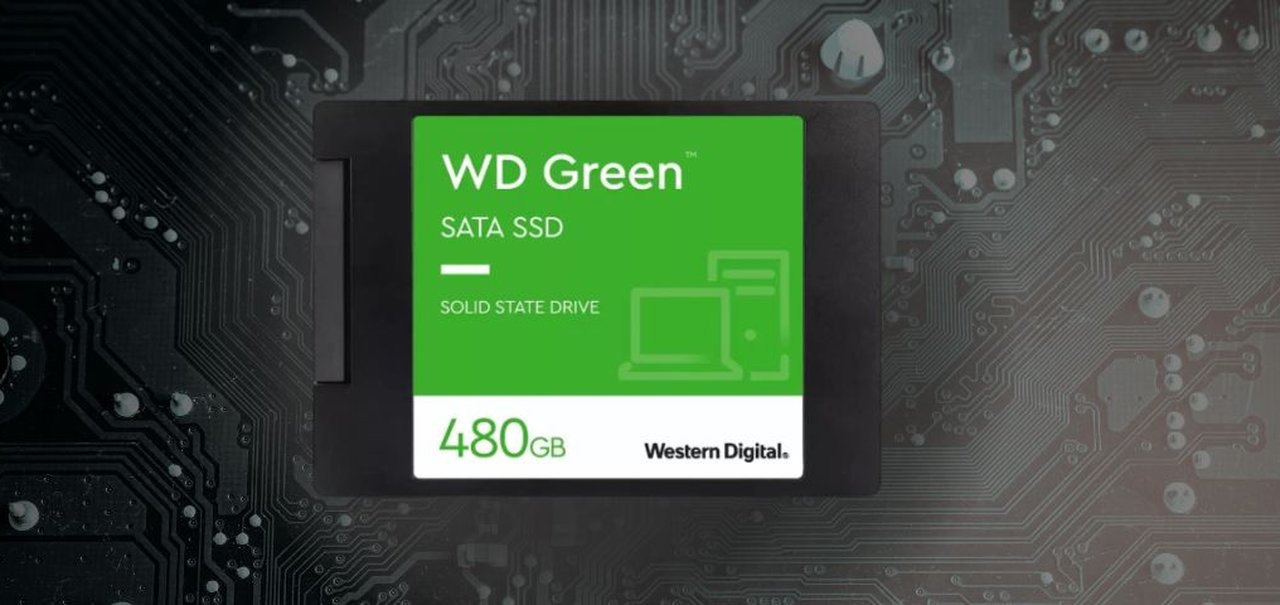 Oportunidade: SSD Western Digital Green de 480 GB com 63% de desconto na Amazon