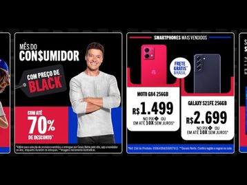 Últimos dias do Mês do Consumidor da Casas Bahia: de aspirador de pó a Smart TV com até 70% off